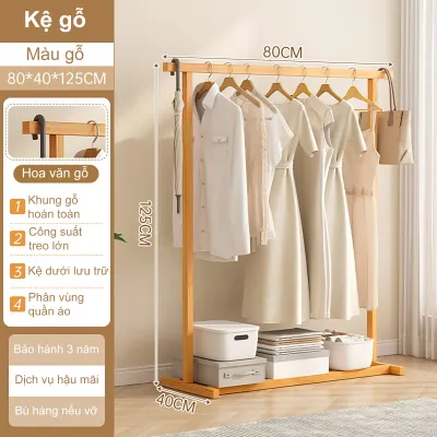 BMZAR Giá treo quần áo bằng gỗ đặc dày 12m chịu tải trọng lớn bán trực tiếp từ nhà máy