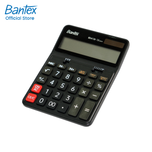 Bantex เครื่องคิดเลข หน้าจอ 12หลัก 240ฟังก์ชัน ปุ่มใหญ่ จอใหญ่ ประหยัดพลังงาน สำหรับคำนวณ Calculator