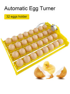 24/32 Eggs Incubator Turn Tray 220V Turning Motor Automatic Eggs Tray for Quail Pigeons Chickens Ducks Geese Incubator Accessories