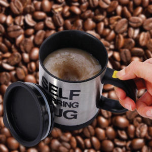 400ml Self Stirring Mug Automatic Lazy Self Mixing Coffee Mug Stir / Cawan Kacau Automatik