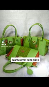 TAS MUSLIMAT NU SEMI SUTERA/TAS SELEMPANG WANITA MUSLIMAT NU/TAS PENGAJIAN/TAS MUSLIMAH