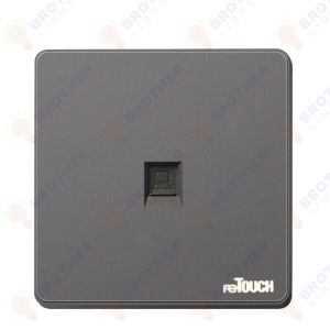 [SIRIM] Grey imitos BR Series / Retouch Ultra Rimless Switch Suis Socket Wall Switches Slim Modern Design 13A 15A 16A 20A 45A