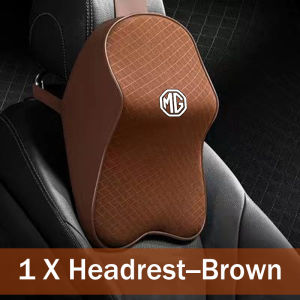 [1Pcs] Breathable Ice Silk Mesh Fabric Car Neck Pillow And Lumbar Support Pillow for MG HS ZS ZR TF ZT MG4 MG5 MG6 Mulan Trophy