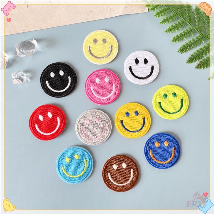 Sticker ủi nhiệt thêu logo hình mặt cười ngộ nghĩnh đáng yêu - Miếng ...
