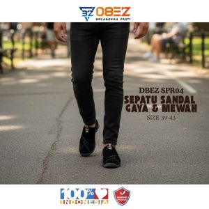 DBEZ Sepatu Sandal Selop Kasual Slip On Loafers Premium Terbaru Pria SS02C Berkualitas Nyaman Keren
