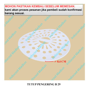 TTPBB TUTUP SPINNER PENGERING MESIN CUCI/TUTUP PENGERING MESIN CUCI B 29