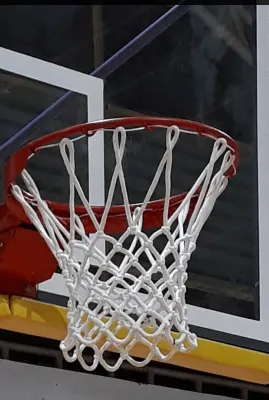 1 Piece Basketball Net for size 7 basketball (Standard Size 12 loops BOARD AND RING NOT INCLUDED)