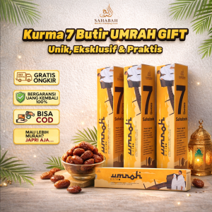 Kurma Ajwa 7 Butir Sahabah / Ajwa 7 Butir / Ajwah Premium / Ajwa Original / Ajwa Madina