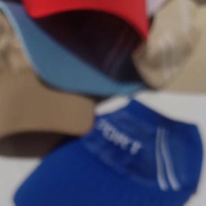 Topi Golf Sport Senam Wanita Bahan Cotton Style Korea Topi Olahraga Zumba Tenis Fitness Anti UV ZE