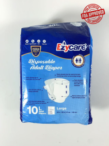 Ezycare Adult Diapers L /XL 10 pcs. each pack
