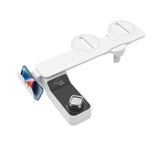 [✅SG Ready Stock] Non-Electric Bidet Toilet Attachment with Phone Holder Adjustable Water Pressure Dual Nozzle Self-Cleaning Bidet Sprayer