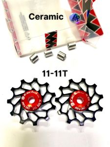 Bánh đề nhỏ  Pulley 11T 12T và 12/14T Ceramic Hãng Kactus dành cho xe đạp