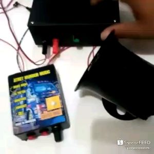 klakson alarm mundur MP3 alaram awas awas atret musik mobil 12/24 VOLT