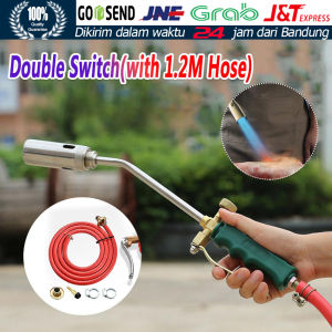 Alat Bakar Heating Torch Gas LPG dengan 1.2M Selang Gas Blander Pemanas Bakar LPG Kepala Untuk Blender Bakar Bakar Hama