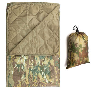 Real Tree Camouflage Camping Blanket for Bed Travel Compression Pack Quilt Picnic Washable Waterproof Air Light Quilt Sofa Home Cover