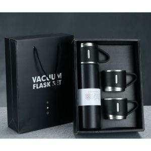 [Local Seller] Water Cup Thermal Water Bottle 500ML Thermos Vacuum Flask Tumbler Straw Coffee Travel Mug Gift Set