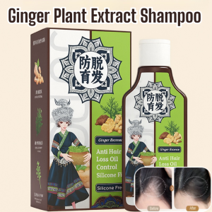 Ginger Anti-Hair Loss Shampoo Promote Hair Growth Plant Extract Hair Care Oil Control Anti-Itching Shampoo 生发洗发水