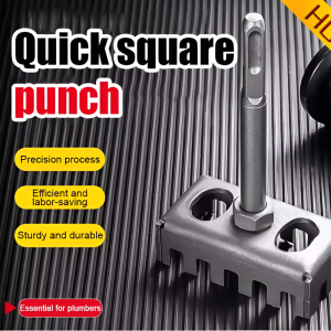 Quick Square Hole Punch Cable Tray Quick Square Punching Machine Durable Electric Wall Hole Opener Home Decoration