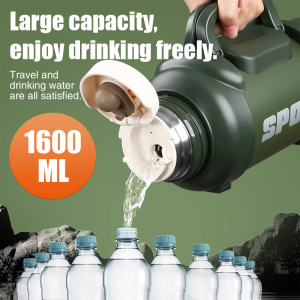 Double lid stainless steel insulation keep cold extra large capacity insulation cup