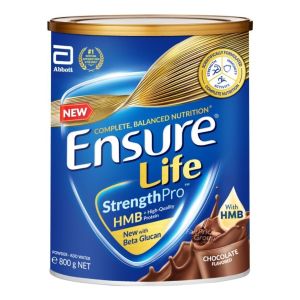 SG Ensure Life StrengthProᵀᴹ Chocolate /Vanilla Flovared 800g Exp: Feb 2028 with HMB+High Quality Protein Beta Glucan
