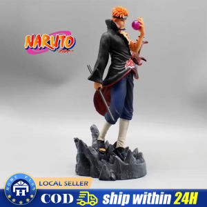 24cm Akatsuki Pain NARUTO Animation Peripheral Nagato Konan Gk Pvc Model Cool Figure Desktop Ornament Doll Toys Kid Collections