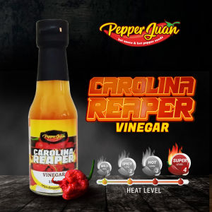 Carolina Reaper Vinegar by Pepper Juan
