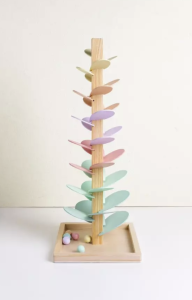 MALOTOYS - Music Tree Marble Sounding Tree Rainbow Leaf Ladder Wooden Ball Track Marble Run Montessori Splicing Petals Mainan Montessori Mainan Anak Wood Kayu Toy Kids Montesori Malo Toys