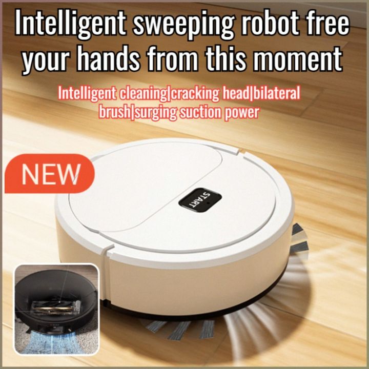 Mopping Machine Sweeping and Mopping Cleaning Machine Smart Cleaning Sweep the Floor Powerful Suction