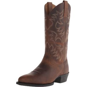 RUCHI 2023 Men Embroidery Mid-calf Boots Handmade Retro Western Cowboy Boots Men Boots Size 38-48