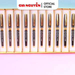 Bút máy học sinh Điểm 10 Thiên Long TP-FTC09 - Thân kim loại cao cấp - Luyện viết chữ đẹp nét thanh đậm - Dùng mực ống