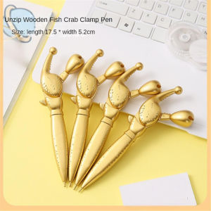YONGQING เท้าปู Fun Lobster Paw Ballpoint Pen บุคคลภาพปูปากกาน่ารักสร้างสรรค์เกาหลีเครื่องเขียนอุปกรณ์สำนักงาน โรงเรียน ปากกาอเนกประสงค์