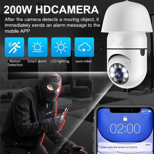 CCTV 2MP Automatic Tracking Camera | Wireless Intelligent Camera | CCTV Lampu 360 Wireless IP Camera | CCTV | smart CCTV Portable Fleksibel Sensor Gerak dan Human Detector | Wireless CCTV Mini | CCTV Mini Camera WIFI HD 1080P Jarak Jauh TERMURAH