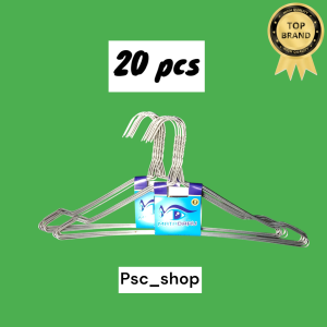 10pcs gantungan baju stanlis kawat tebal murah