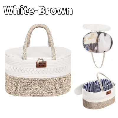 Caddy Bag Baby With Cover large capacity Diaper Organizer Bag Portable zipper Storage Bag