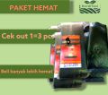 PAKET HEMAT 3 PACK Polybag Plastik ukuran 5x10 cm untuk Semai Bibit tanaman Berat 250 gr. 