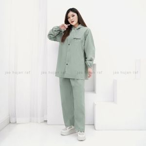 RAF jas hujan setelan baju celana pria wanita anti tembus air