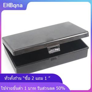 [COD] EHBqna KITCHEN กล่องเก็บพลาสติกโปร่งใสสี่เหลี่ยมผืนผ้า Organizer สติ๊กเกอร์กล่องเดสก์ท็อปภาชนะ Snap กันฝุ่นทนทานเก็บเครื่องประดับ