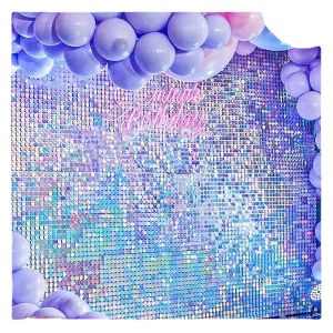 Sequin Tinsel Backdrop for Birthday Wedding Party Event Background