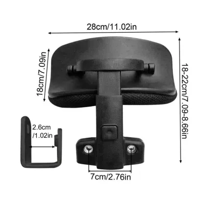 Durable Office Computer Chair Headrest Office Chair Headrest Adjustable Extension Frame