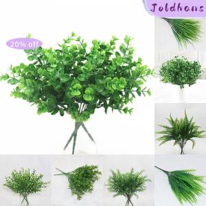 Joldhans Cây nhân tạo Lá Giả lá bụi cây văn phòng nhà vườn đám cưới decors