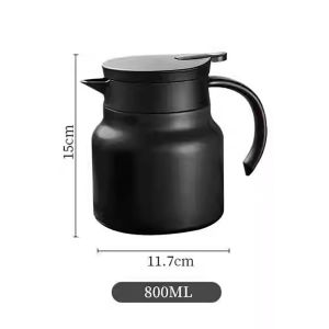🔰 Thermos Stainless Steel Thermal Insulation Stewed Teapot Household Stuffy Teapot Stewed Teapot Portable Coffee Pot