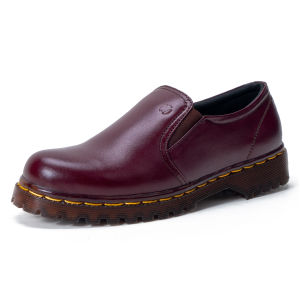 Sepatu Wanita Slip On Kulit  Low Cut Loafers  Semi Formal VD132
