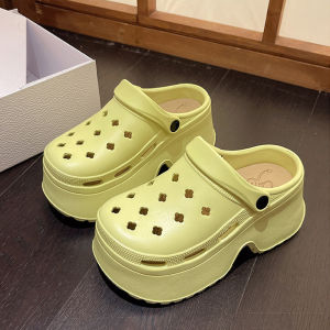 QLshop มาใหม่ แนะนำ รองเท้าแตะหัวโตแฟชั่น แบบสวมหัวปิด มีสายรัดส้น ระบายอากาศได้ดี มีให้เลือกซื้อ 5 สี วัสดุยางคุณภาพ ทนทาน ใช้งานได้แบบคุ้มๆ ลองเลยยย