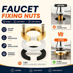 Faucet sealing gasket gasket leakproof fixing tool set locking nut to prevent bathroom and kitchen f