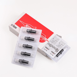 Shengyan 20pcs/box #12(0.35MM) RL/RS/RM/M1 Stigma Revolution Tattoo Black Shell Soft Membrane New Disposable Silicone Sterilized Tattoo cartridge needle for Liner Shader and Tattoo rotator machine and Tattoo pen and Tattoo machine and Tattoo motor machine