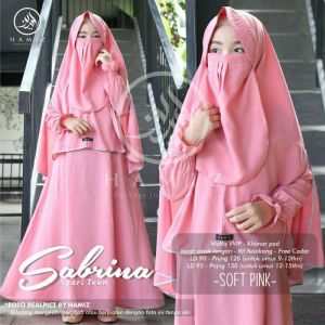 Sabrina Kids syari set cadar/gamis syari terbaru / Gamis Anak terbaru 2024 usia 7-15 tahun