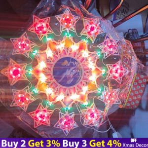 2026Newest AIC Christmas Support Led Parol Light Lantern Seasonal Lights Parol christmas lantern Outdoor christmas home decor