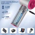 Rechargeable Mini Fan Portable Handheld Mini Fan Strong Cooling Effect. 