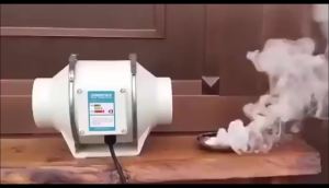 220V พัดลมดูดอากาศ Home Quiet Inline ท่อท่อพัดลม Extractor ระบายอากาศห้องอาบน้ำห้องครัว Toilet Wall Air Ventilator