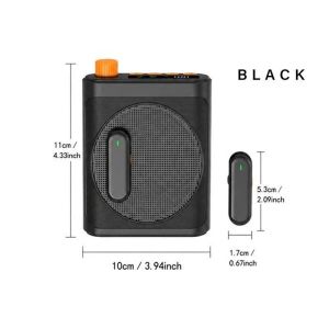 Portable Voice Amplifier With Lavalier microphone Wireless Megaphone Speaker for Teacher Tour Guide